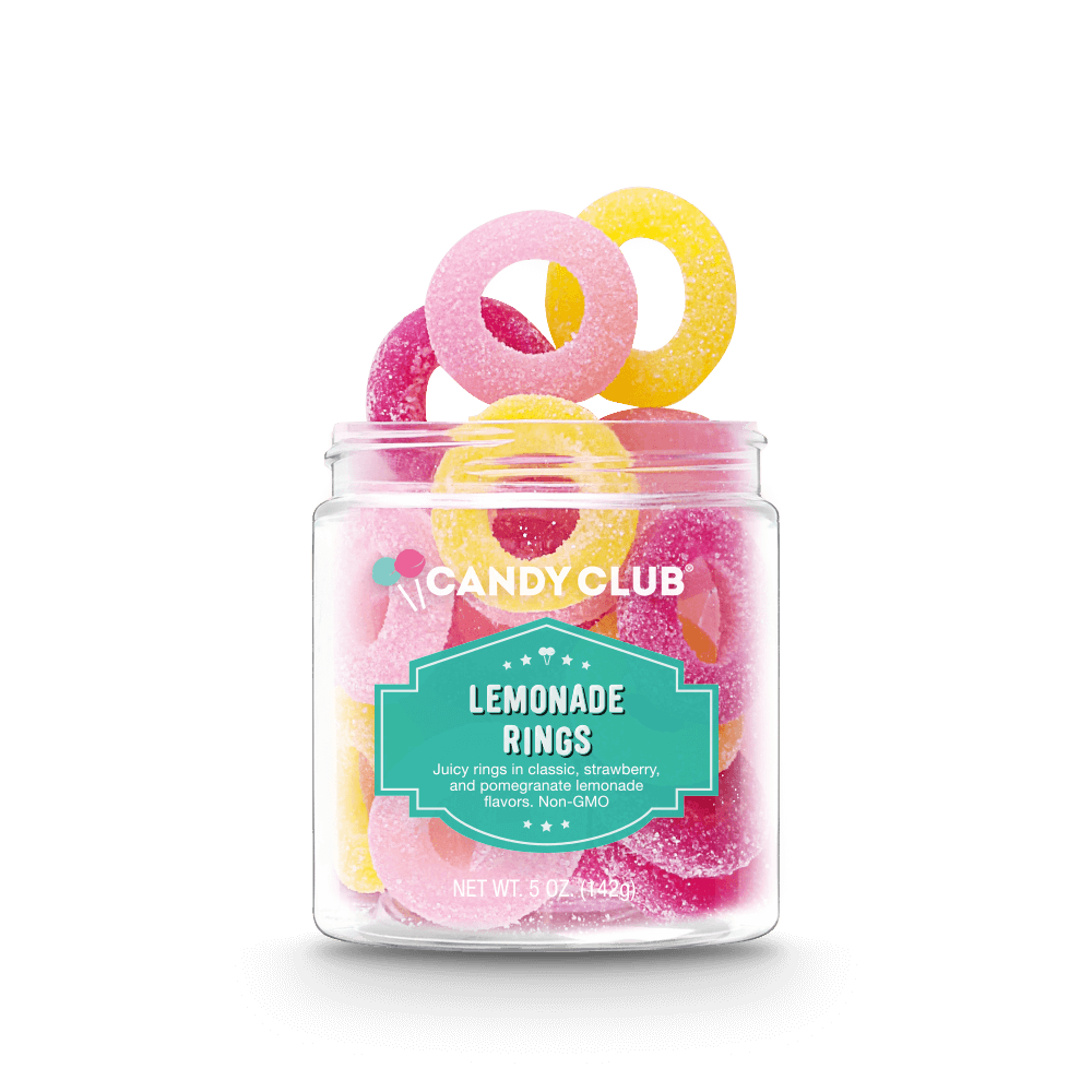 Gummy Candy Lemonade Rings