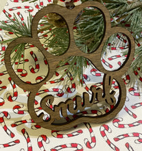 Load image into Gallery viewer, Custom Paw Print Ornament
