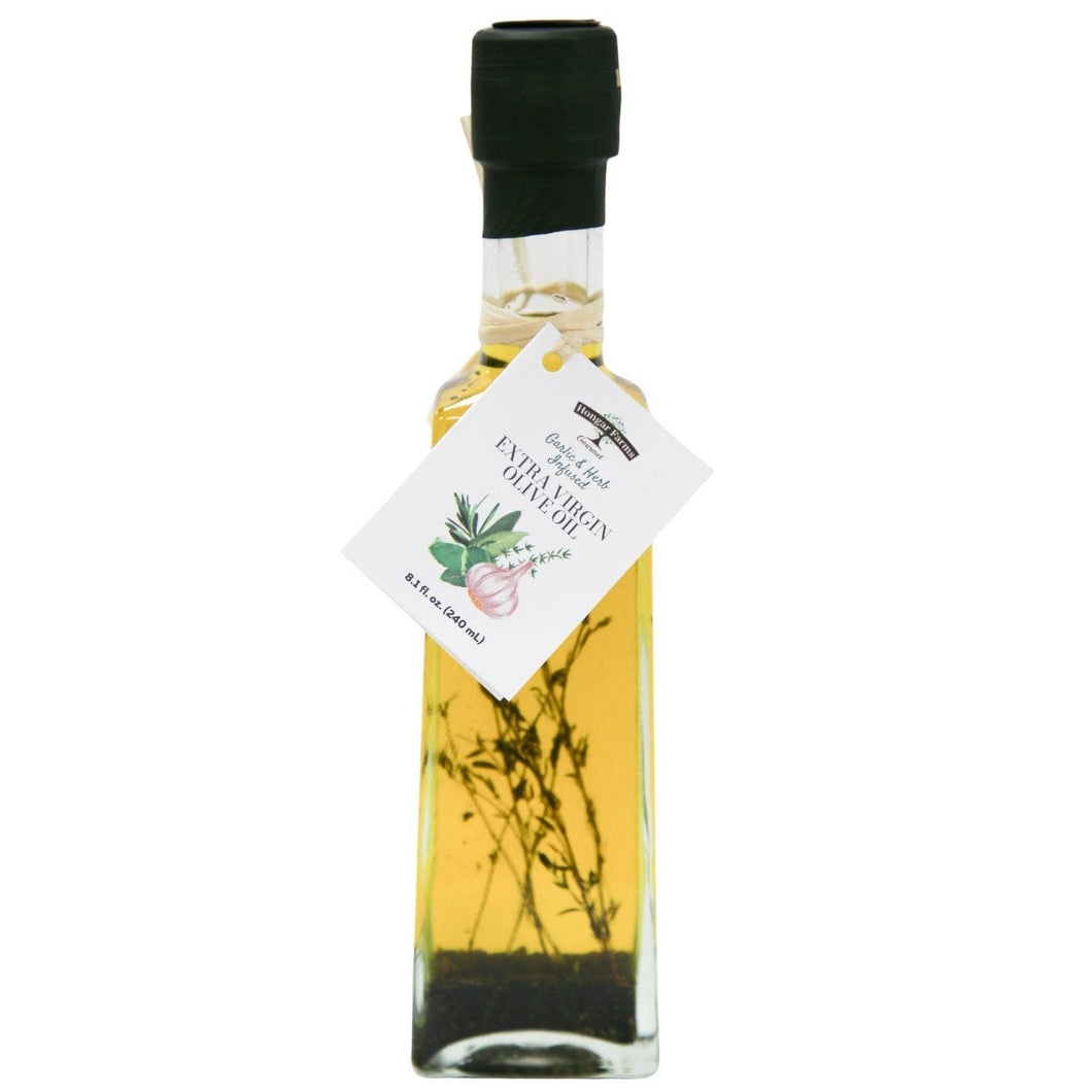 Hongar Farms Garlic and Herb Infused EVOO 8.1 oz